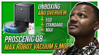 What Comes With Proscenic Q8 Max Robot Vacuum Mop System