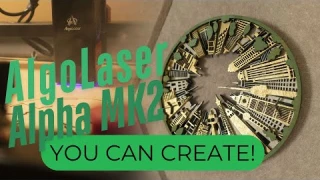 Algolaser Alpha MK2 Laser Engraver test and review
