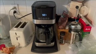 Melitta Aroma Tocco Glass Drip Coffee Maker Review, Test | Programmable Coffee Machine