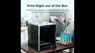 Review: Creality K1 Max 3D Printer | High-Speed Printing at 600mm/s!