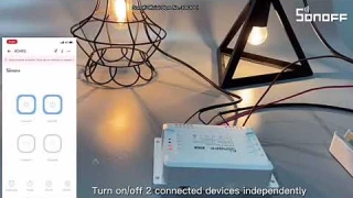 WiFi-Реле Sonoff 4CH R3