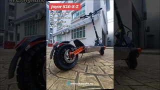 Joyor S10-S-Z 60V 2000W, NFC, Hydraulic Disc Brake, Dual Suspension, Off Road Tire Electric Scooter