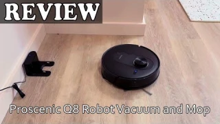 Proscenic Q8 Robot Vacuum and Mop - Unboxing & Review