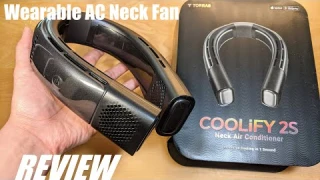 REVIEW: Torras Coolify 2S Wearable Neck Air Conditioner - App Control!