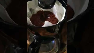 Hamilton Beach coffeemaker in action