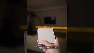 ZigBee Smart Scene Push Button Switch Multi-Control Battery Powered
