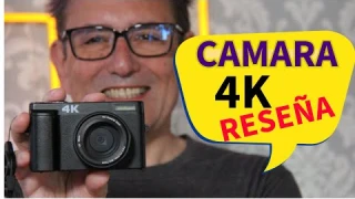 🔍 ¿Vale la Pena? Cámara 4K Económica para Vlogging y Fotografía