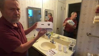 Multifuntional Toothbrush Holder Installation and review