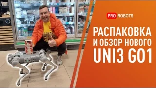 Первый настоящий домашний робот // Распаковка и обзор нового Uni3 Go1