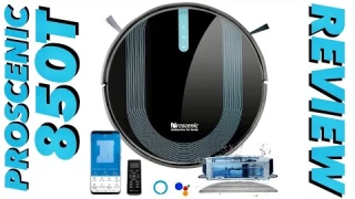 Guter Einsteiger SAUGROBOTER !?!  Proscenic 850T Saug-Wischroboter im REVIEW - ALEXA & Google Home