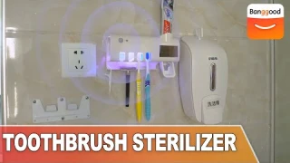 How is works? Toothbrush Sterilizer |Stay at home|Buy at Banggood