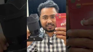 iPhone 13 Camera Night Mode vs DSLR Camera Night Mode #shorts