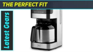Melitta Aroma Tocco Thermal Drip Coffee Maker: Wake Up to Perfect Coffee Every Morning!