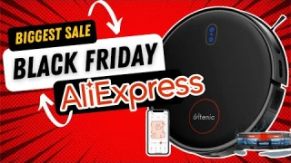 Revolutionize Your Cleaning Routine Ultenic D6s Robot Vacuum from AliExpress Black Friday 2023