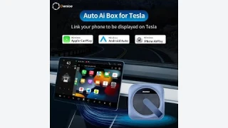 Review Ownice T-Box T3 T1 for Tesla Model 3 Y S X Link Siri Voice Wireless CarPlay 2024