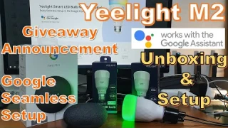 Yeelight M2 Smart LED Bulb RGB Multicolor | GIVEAWAY #Yeelight