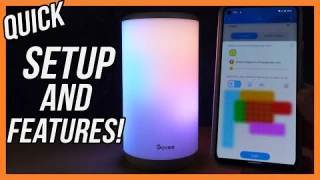 Govee Aura Table Lamp Setup and Features Breakdown