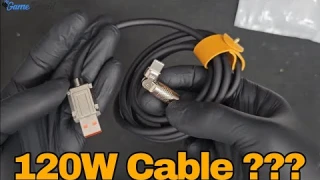 180° Rotating  Metal Liquid Silicone Type-C Fast Charging Cable - It really has 6A 120W???