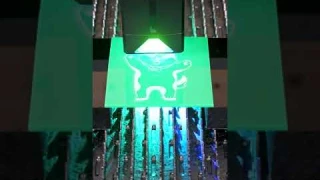 22W Alpha laser cutting color acrylic #lasercutting #diy