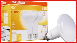 Great product -  SYLVANIA LED Flood BR30 Light Bulb, 65W Equivalent Efficient 9W, 10 Year, 650 Lumen