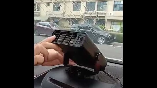 Car Heater 12V/24V 500W Portable 360 Degree Adjustable Electric Heating Fan 2 Modes Air Purifier