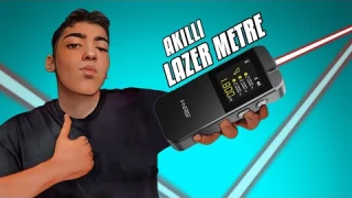 AKILLI LAZER METRE İNCELEMESİ! LCD EKRAN & ÇEŞİTLİ ÖLÇÜM MODLARI VE BLUETOOTH / FNIRSI IR40