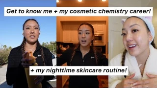 Get to know me + my career + night time skincare routine! #vlog