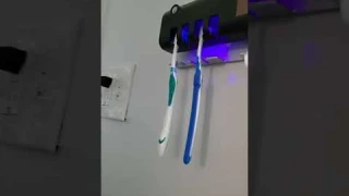 Smart Toothbrush Holder With UV Steralization/Toothpaste Dispenser. FREE SHIPPING