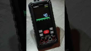 Multimetro digitale Kaiweets KM601s in carica #electronics