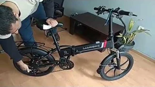 Samebike 20LVXD30 Smart Folding Electric Moped Bike Review Price