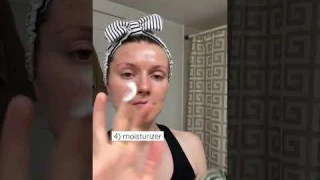 Morning skincare routine #shorts #youtubeshorts #youtuber #skincare #beauty