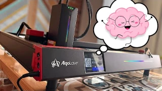 ALGOLASER DELTA 40w.  Лазерный гравер с МОЗГАМИ 🧠