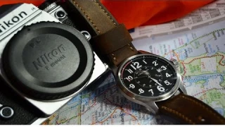 SNPR Crazy Horse Strap - Close Up Look