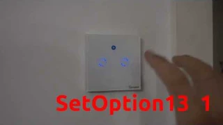 SetOption13 en Tasmota con el Sonoff T1 - Domoticaencasa.es