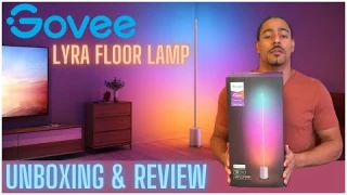 GOVEE LYRA - RGBIC Floor Lamp | Unboxing &amp; Review!