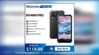 ✔️Blackview BV4800 PRO Rugged Smartphone 6.56'' IPS Display,4GB RAM+128G