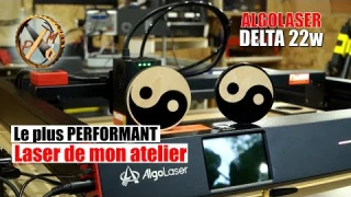 Je vais DONNER un GRAVEUR Laser de 22w 🎁🎉 - ALGOLASER DELTA 22w