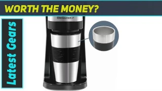 Elite Gourmet EHC111A Personal Single-Serve Coffee Maker: Your On-The-Go Brewing Solution!