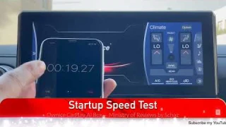 Fastest carplay ai box! Startup Speed test of Ownice Auto Ai Box