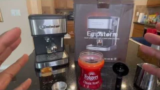 Empstorm®|EM-01E coffee machine accessories explain