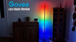 Govee Lyra Basic RGBICW Smart Corner Floor Lamp, Setup &amp; Review