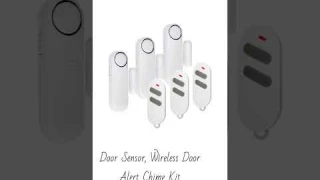 Wireless Door Alert Chime | Links available in Description | Amazon items