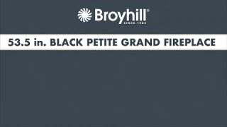 Broyhill 53.5 in. Petite Grand Console Fireplace Assembly