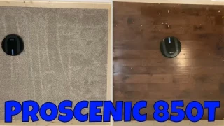 Proscenic 850T Robot Vacuum - Carpet & Hard Floor Performance - Review