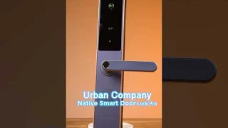 Urban Company Native Smart Lock Review - Best Smart Door Lock India #UrbanCompany #NativeLockPro #AD