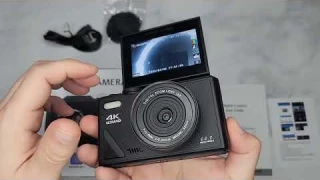 4K Digital Camera for Photography, WiFi UHD Autofocus 64MP Vlogging Camera for YouTube Review