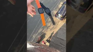Smart Watch drop test 🧐😩😱🤫 #droptest #viral #shorts #tyshorts