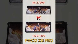 POCO X7 PRO😈 vs POCO X6 PRO💀 90FPS vs 120FPS - FREEFIRE GAMING TEST #freefire #pocox6pro #pocox7pro