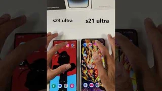 S21 Ultra VS S23 Ultra Speed Test