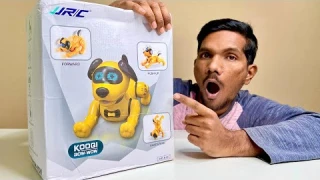 JJRC Robotic Smart Dog Unboxing & Testing - Chatpat toy tv